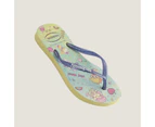 Havaianas Girls' My Little Pony Slim Thongs - Lemon Yellow