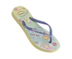 Havaianas Girls' My Little Pony Slim Thongs - Lemon Yellow