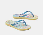 Havaianas Girls' My Little Pony Slim Thongs - Lemon Yellow