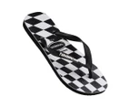 Havaianas Men's Top Distorted Thongs - Black/White Check