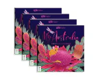 4x Art Maker My Australia Colouring Book Adult Activity Book Entertainment