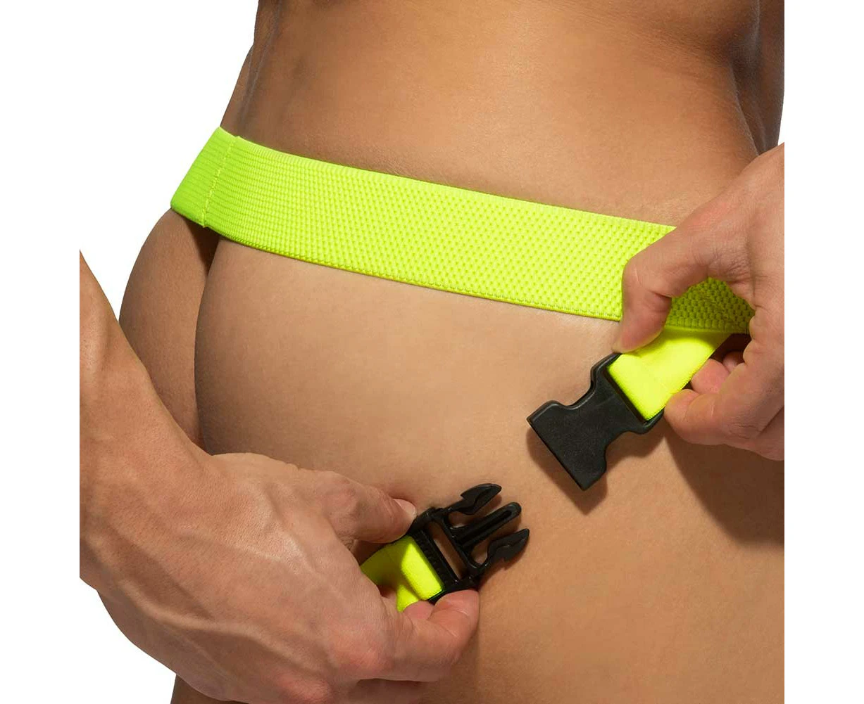 Addicted Mesh Click Jock AD946 Neon Yellow