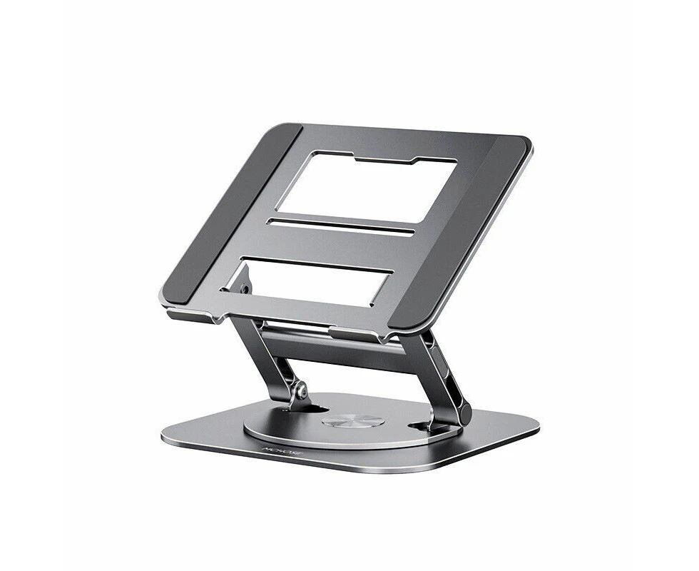 Laptop Stand 360 Degree Rotating Adjustable Desktop Foldable Laptop Stand - Gray