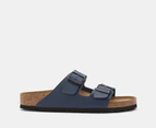 Birkenstock Unisex Arizona Soft Footbed Regular Fit Sandals - Navy