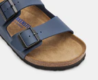 Birkenstock Unisex Arizona Soft Footbed Narrow Fit Sandals - Blue