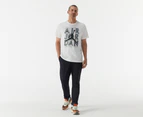 Nike Men's Jordan Stacks Graphic Tee / T-Shirt / Tshirt - White