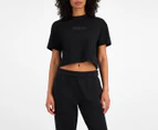 Champion Women's Rochester Base Tee / T-Shirt / Tshirt - Black