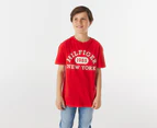 Tommy Hilfiger Youth Boys' 1985 Hilfiger Tee / T-Shirt / Tshirt - Fireworks