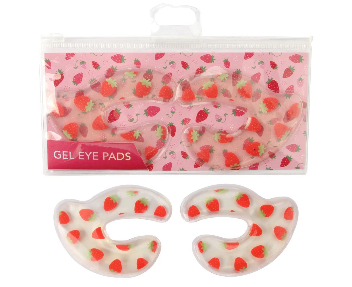 Beauty & Me Cooling Eye Theropy Mask With Strawberry Pattern Design