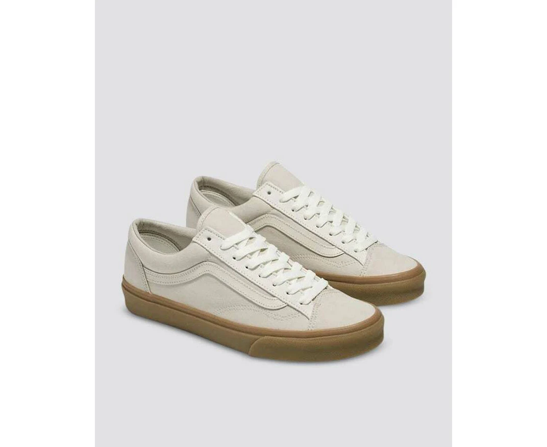 Vans Style 36 Low Top Lace Up Shoes - Light Brown/White