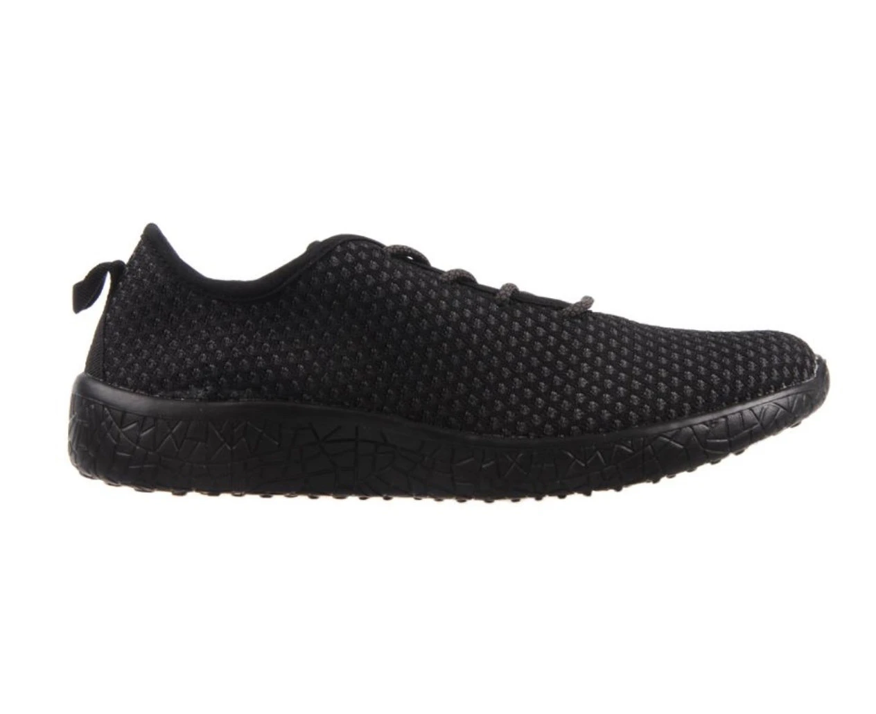 AEROSPORT Impress Women's Memory Foam Runners Sneakers Gym Knit Mesh - Black