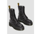 Dr. Martens Jadon Hi 10 Eye Boots Shoes Gothic Americana - Black Wanama