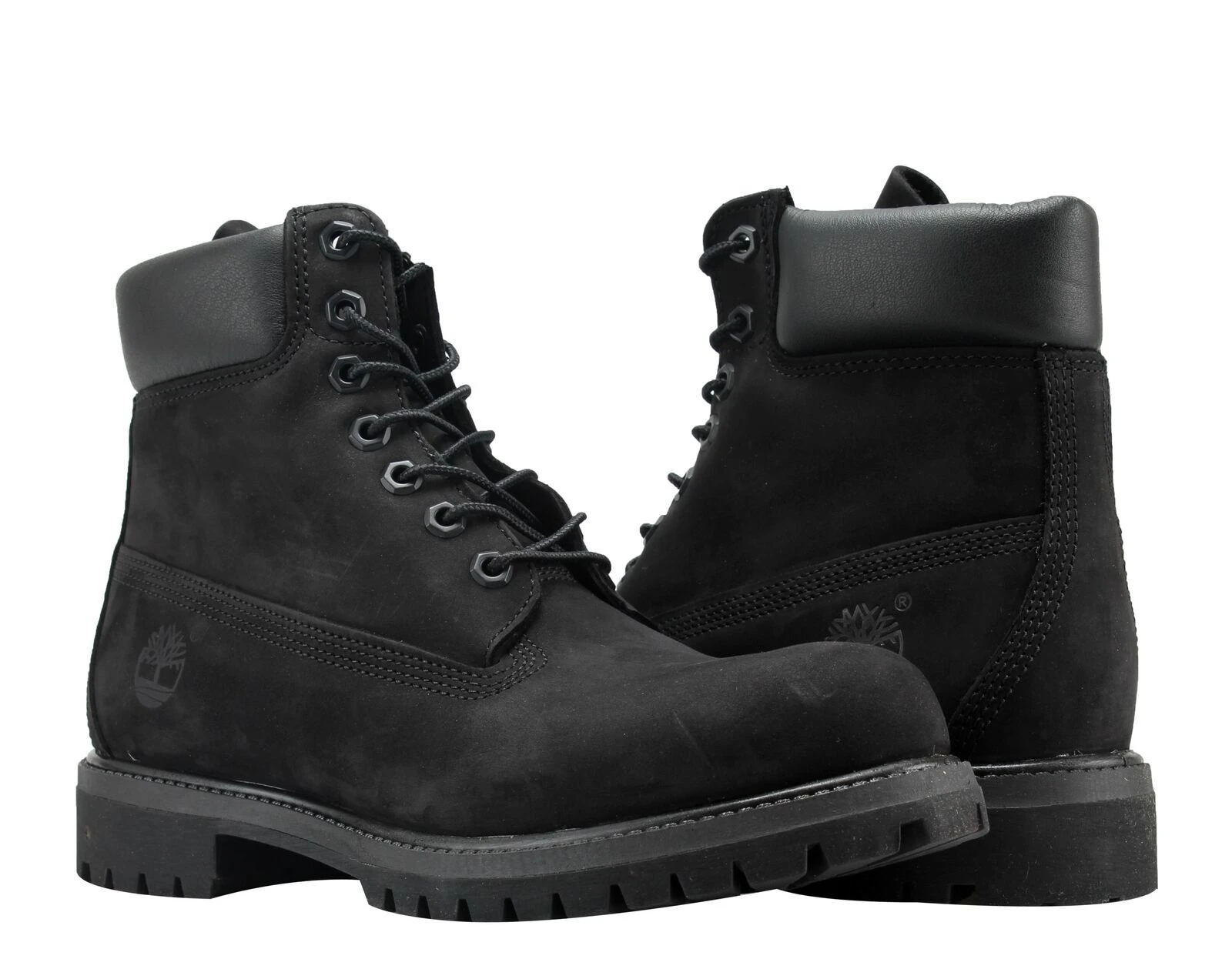 Timberland Men's 6-inch Premium Waterproof Boots Original Iconic Shoes - Black - Black