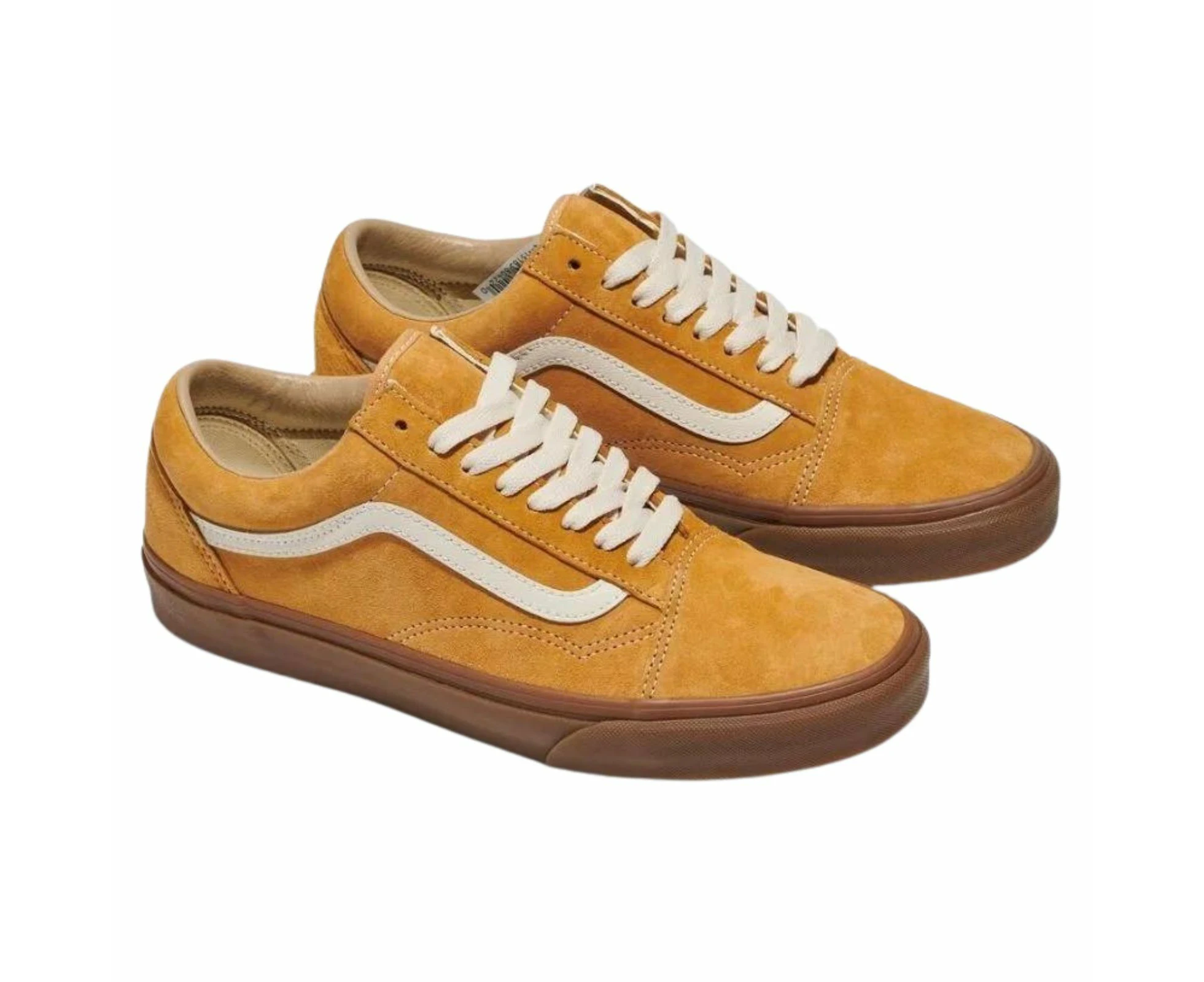 Vans Old Skool Pig Suede Gum Antelope Mens Casual Shoes Sneakers