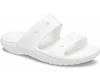 Crocs Classic Sandals Slippers Summer Slides Flip Flops Thongs - White