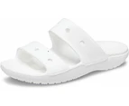 Crocs Classic Sandals Slippers Summer Slides Flip Flops Thongs - White