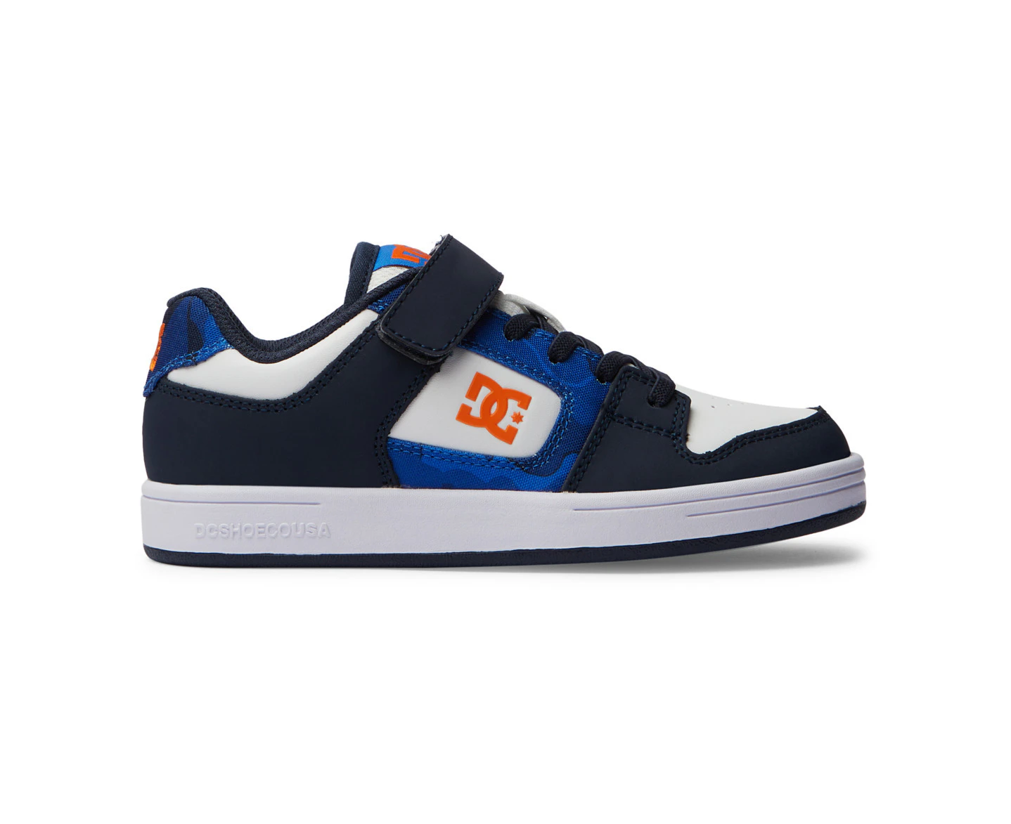 DC Youth Manteca 4 Velcro Shady Blue/Orange