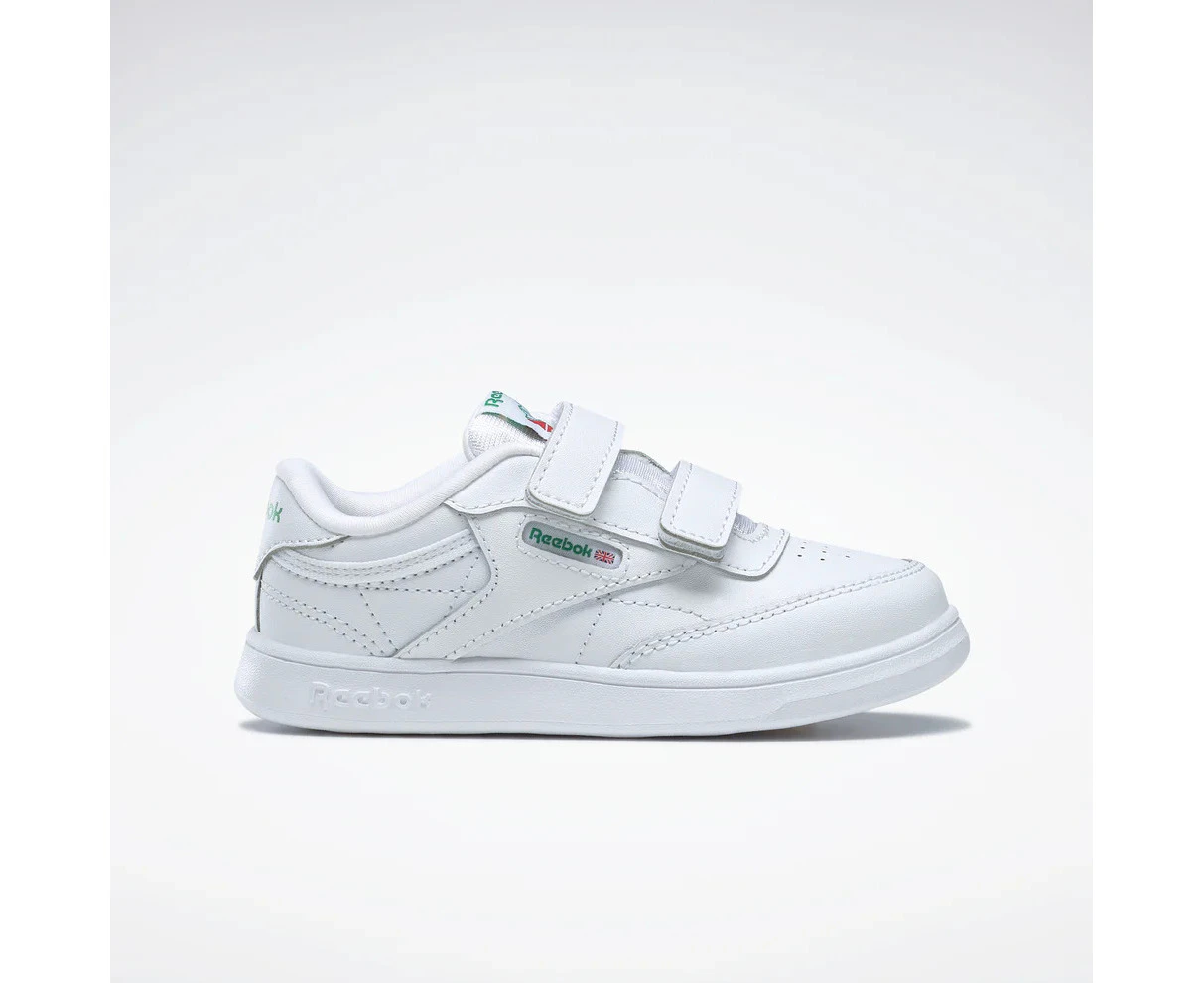 Reebok Youth Club C White/Glen Green/Vector Blue