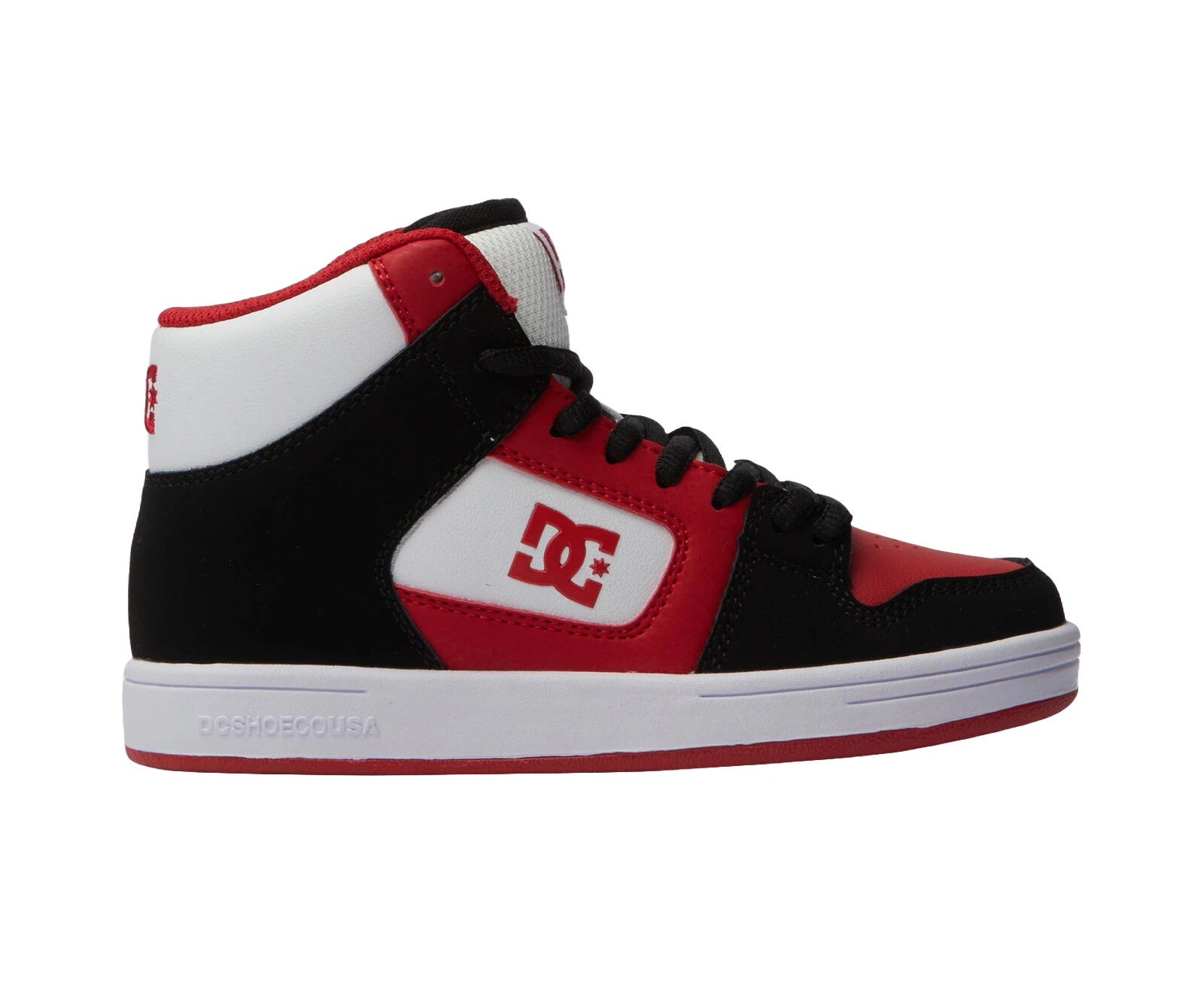 DC Youth Manteca 4 Hi Black/Red