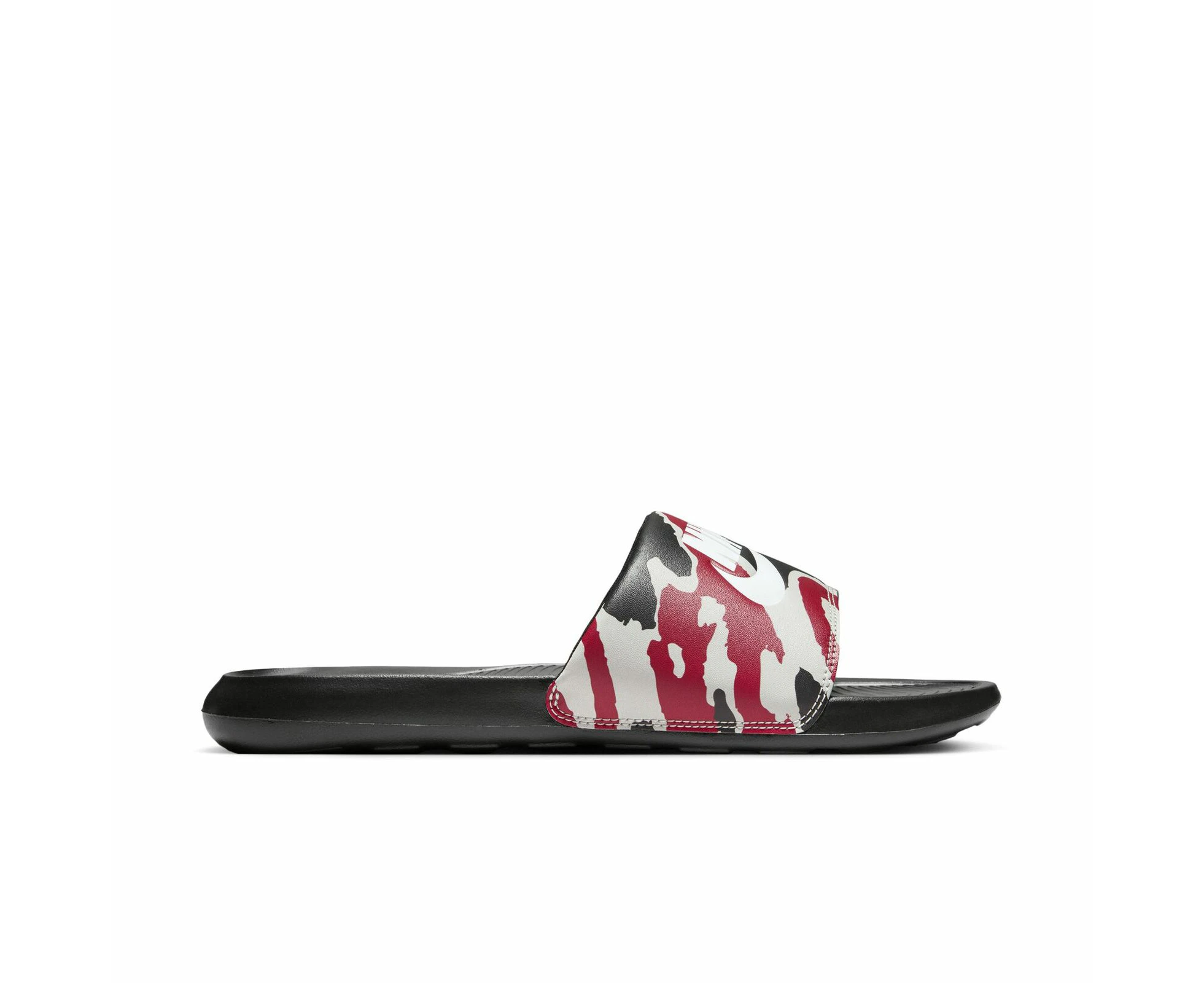 Nike Slides Victori One Black/White/Red Camo