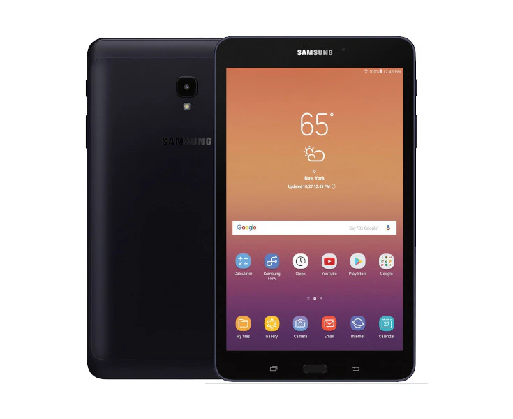 Very Good Refurbished Samsung Galaxy Tab A 8.0" (T385 / 2017) WiFi + Cellular | UNLOCKED - Black, 16 GB - Refurbished Grade B