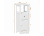 Advwin Bathroom Floor Cabinet Freestanding Storage Cabinet