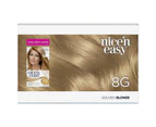 Clairol Nice & Easy 8G Natural Golden Blonde Hair Colour