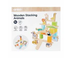 27 Piece Wooden Stacking Animals - Anko