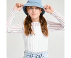 Target Kids Denim Bucket Hat - Blue