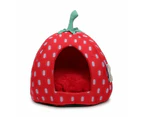 Cat Cave Strawberry, Medium - Anko