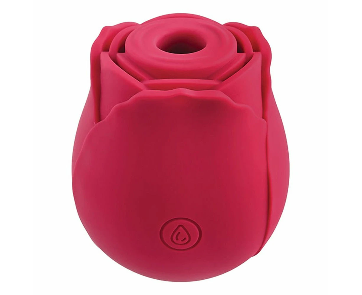 Gossip Bloom Rose Clitoral Stimulator - Red