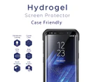 Vivo Y19 Compatible Premium Hydrogel Screen Protector With Full Coverage Ultra HD - Double Pack, High-Grade Korean Hydrogel Membrane