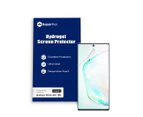 Samsung Galaxy Note 10 Plus 5G Compatible Premium Hydrogel Screen Protector With Full Coverage Ultra HD - Single Pack, High-Grade Korean Membrane