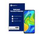 Xiaomi Redmi Note 9 Compatible Premium Hydrogel Screen Protector With Full Coverage Ultra HD - Single Pack, High-Grade Korean Hydrogel Membrane