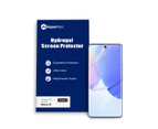 Huawei Nova 9 Compatible Premium Hydrogel Screen Protector With Full Coverage Ultra HD - Double Pack, High-Grade Korean Hydrogel Membrane