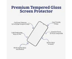 Anik Premium Full Edge Coverage High-Quality Full faced Tempered Glass Screen Protector fit for Motorola Moto G50 - Standard, Double Pack