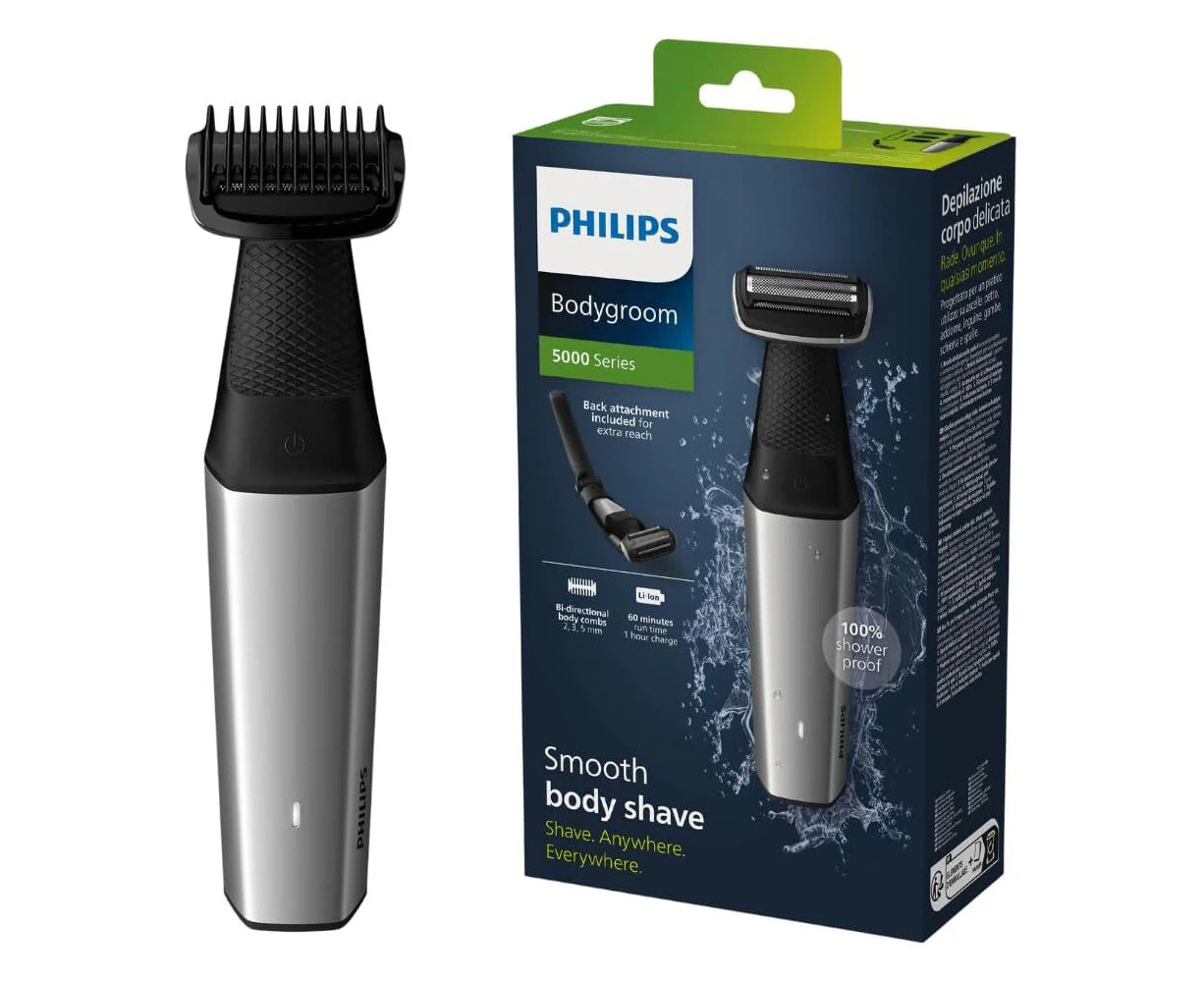 Philips BG5021/15 Showerproof Groin & Body Trimmer Grooming Kit Series 5000