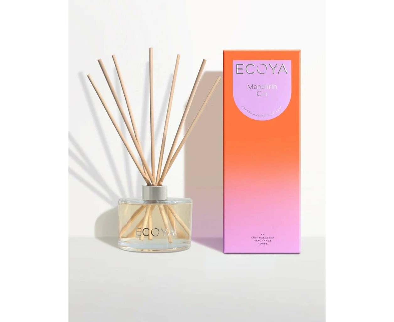 Ecoya Reed Diffuser 200ml - Mandarin & Gin