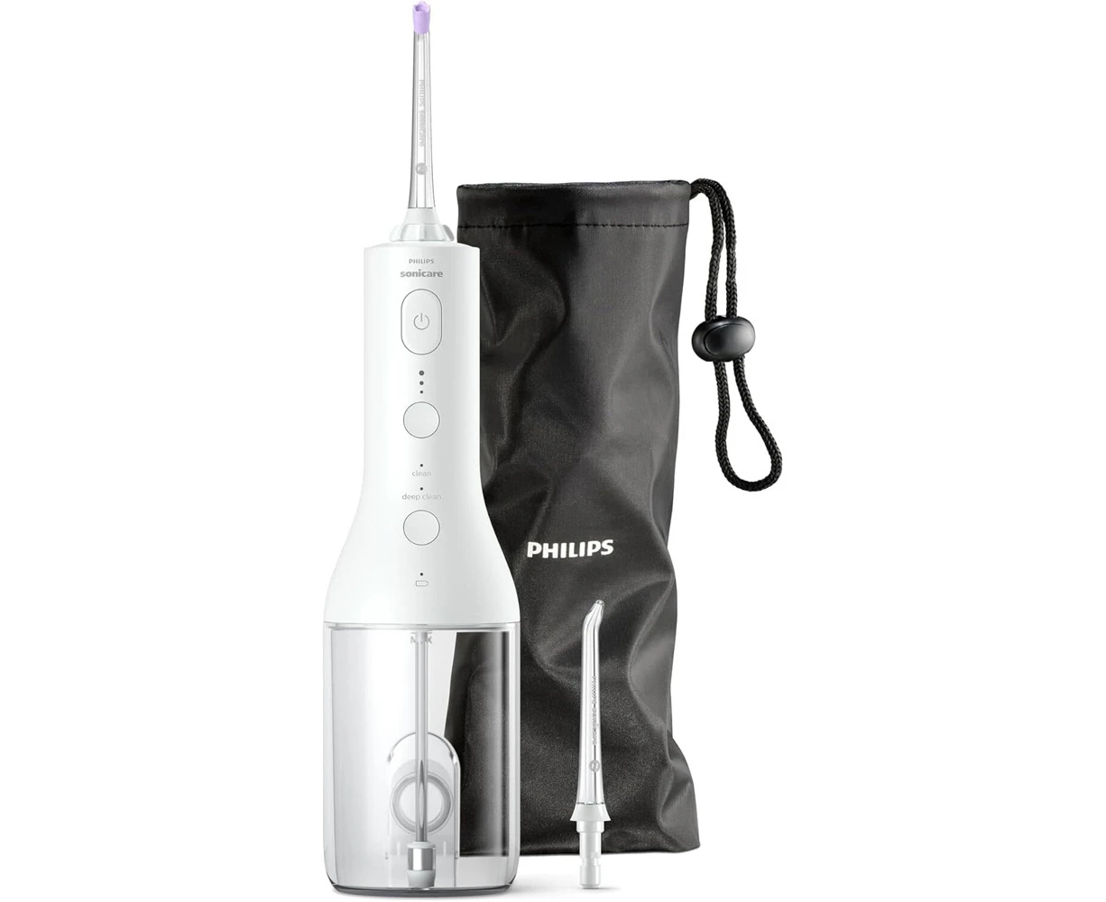 Philips HX3826/31 Sonicare Cordless Power Flosser Portable Dental Cleaner White