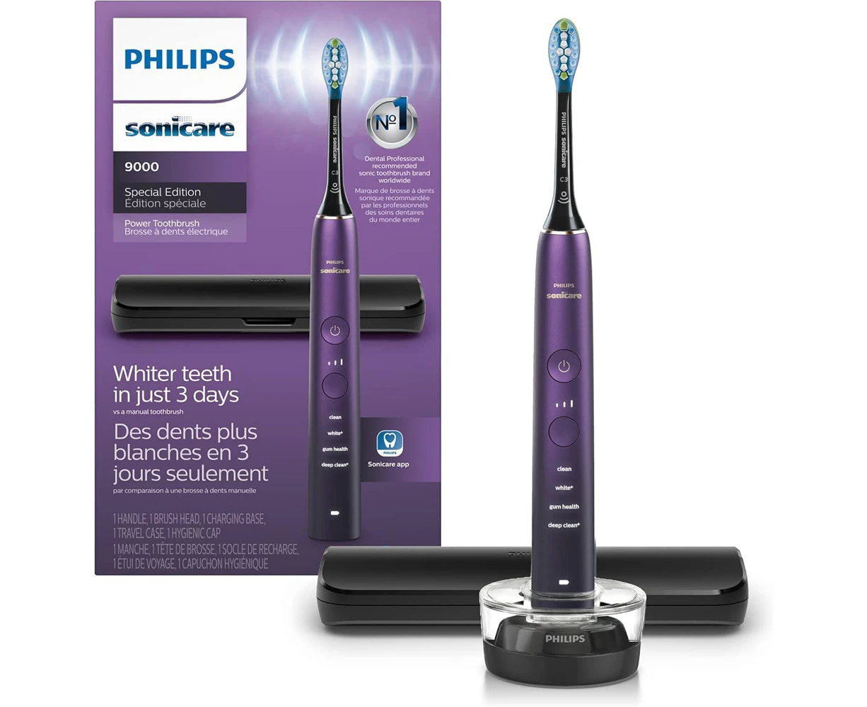 Philips HX9911/74 Sonicare DiamondClean 9000 Electric Power Toothbrush SE Purple