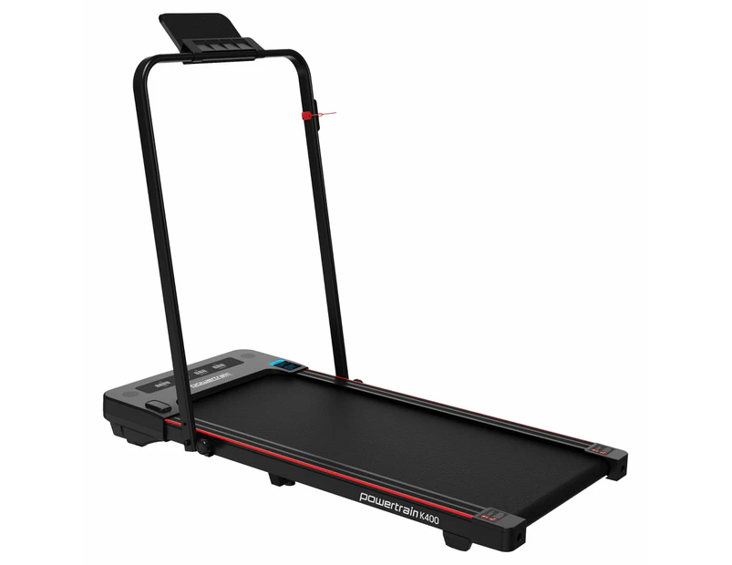 Powertrain K400 Electric Under Desk Treadmill Walking Pad Foldable Handrail