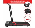 Powertrain K400 Electric Under Desk Treadmill Walking Pad Foldable Handrail