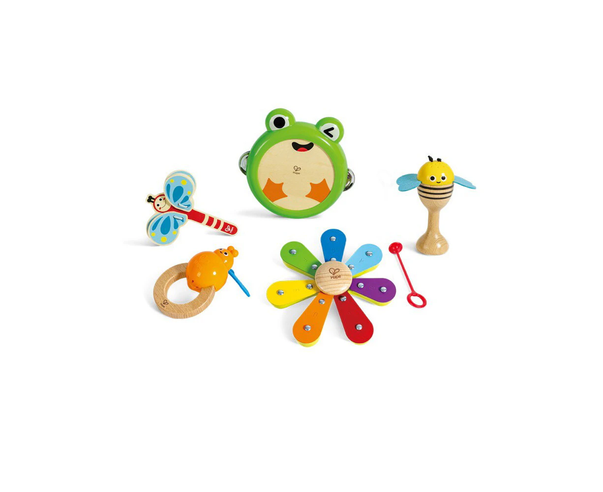 Hape Nature Band Rhythm Kit Kids/Toddler Musical Educational Fun Play Toy 2Y+