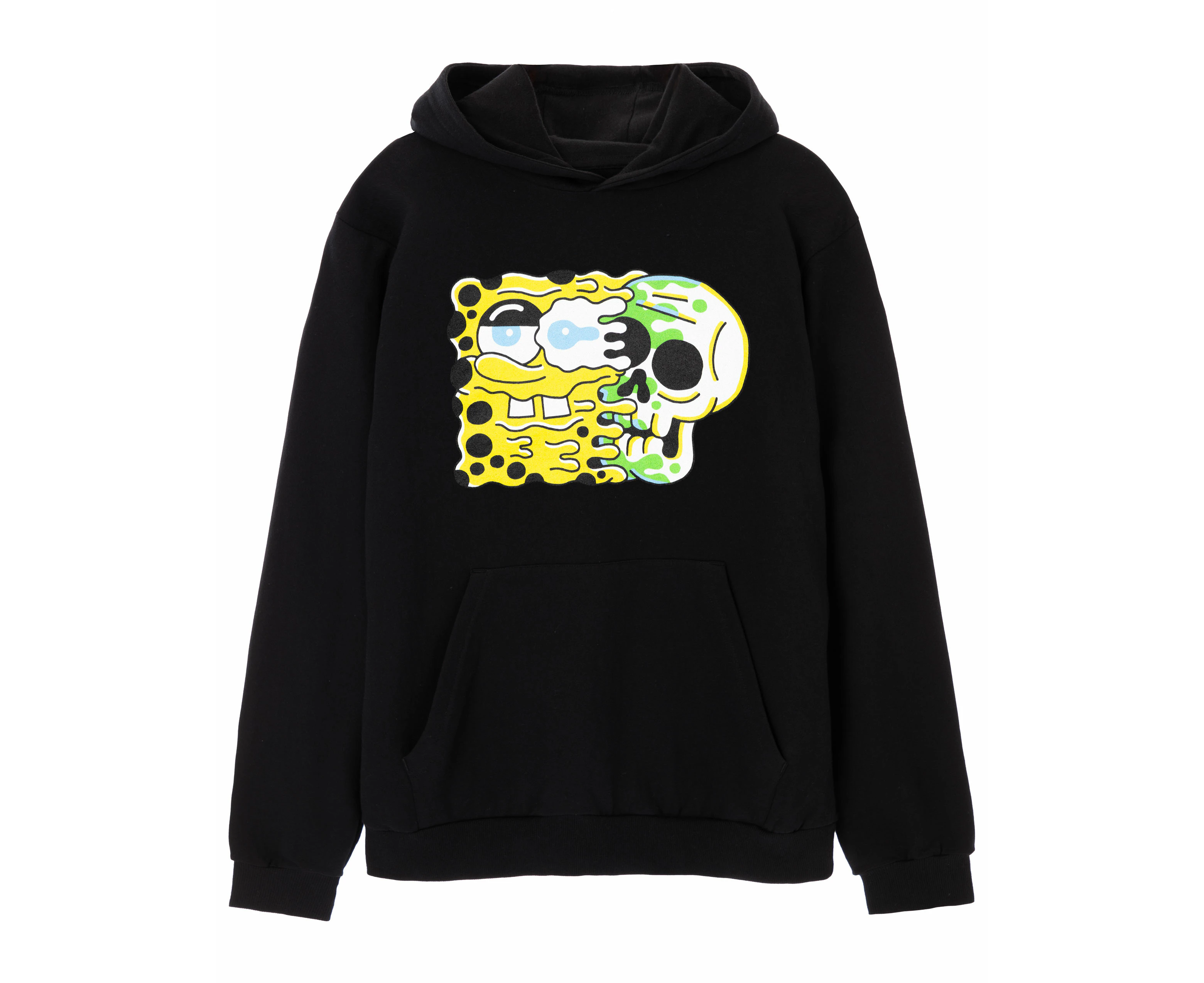 SpongeBob SquarePants Mens Hoodie (Black)