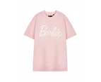 Barbie Womens Short Sleeved T-Shirt (Pink)