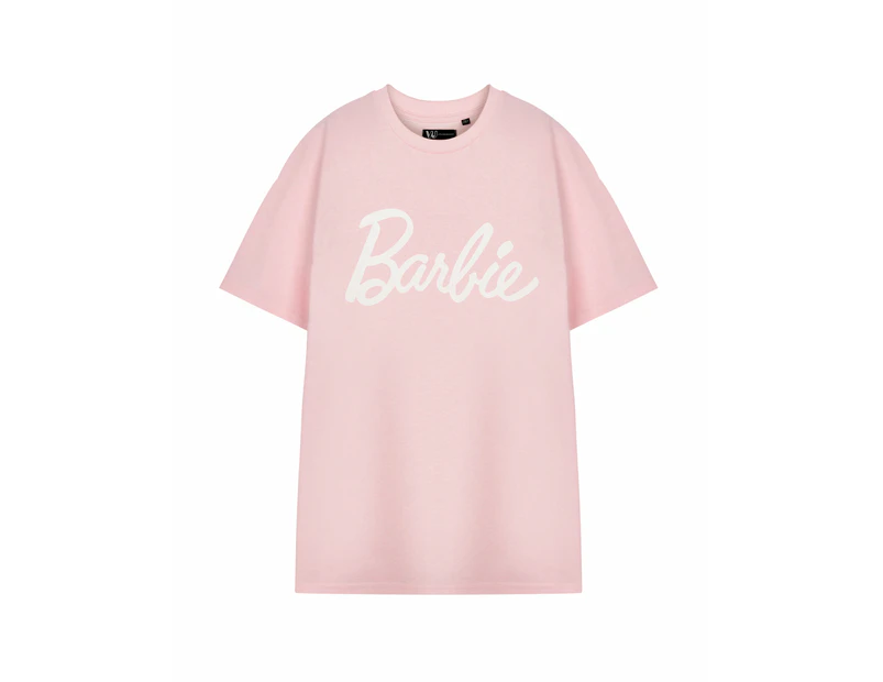 Barbie Womens Short Sleeved T-Shirt (Pink)