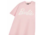 Barbie Womens Short Sleeved T-Shirt (Pink)