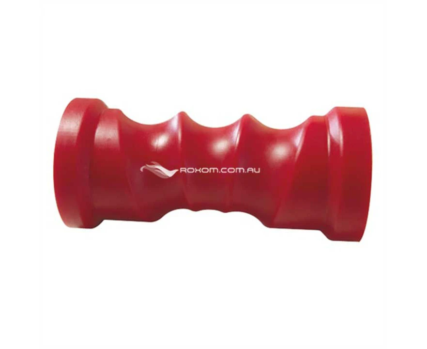 Roxom - 8 Inch Red Soft Self Centering Keel Roller