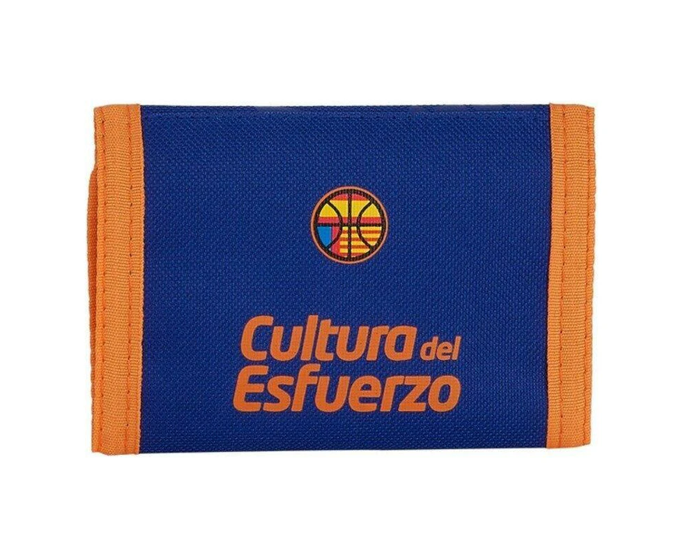 Valencia Basket Blue Orange Kids Velcro Purse A Playful Accessory For Mini Hoopsters!