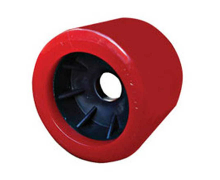 Roxom - 4 Inch Smooth Red Wobble Rollers – 25mm Bore